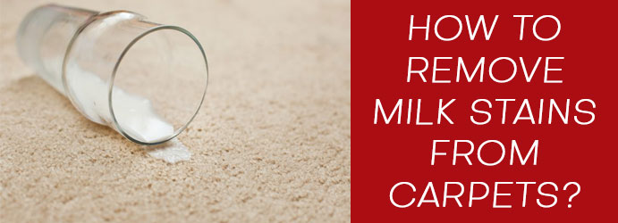 Remove Milk Stains From Carpets