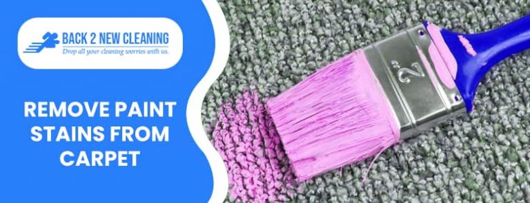 Remove Paint Stains From Carpet