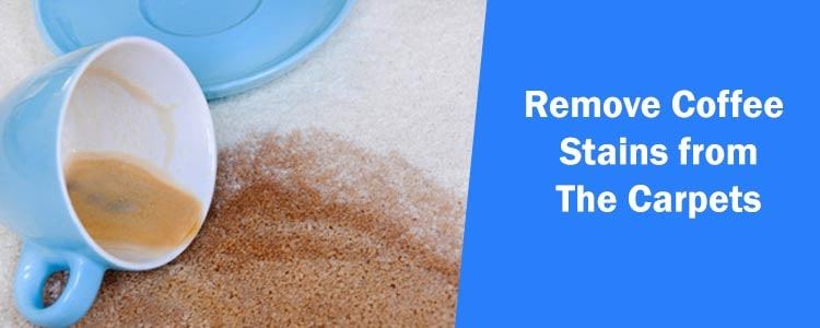 Remove Coffee Stains from The Carpets
